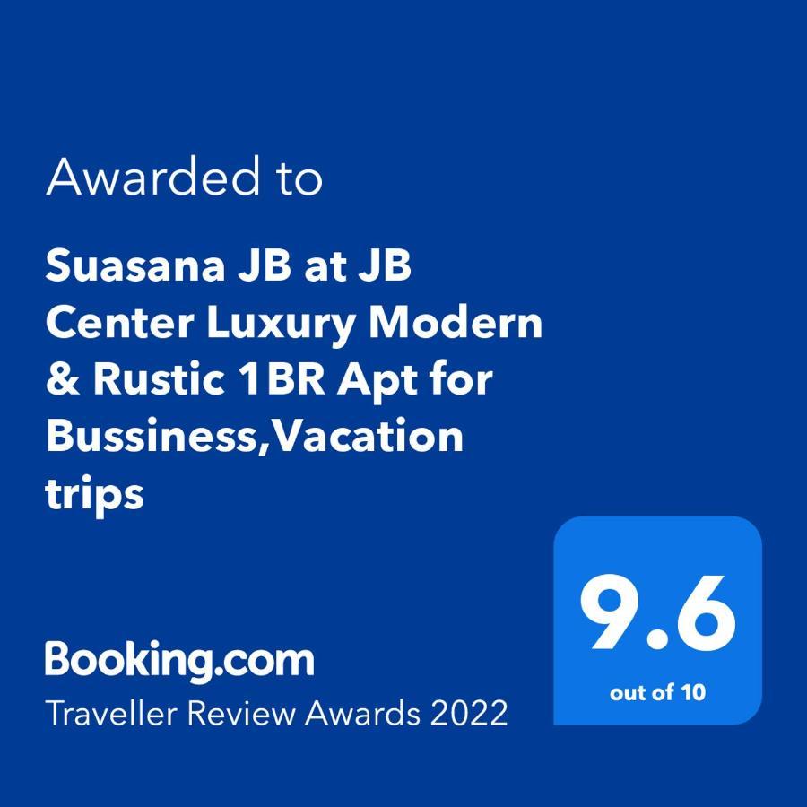 Suasana Jb At Jb Center Luxury Modern & Rustic 1Br Apt For Bussiness,Vacation Trips Johor Bahru Ngoại thất bức ảnh